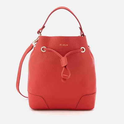 Furla Women's Stacy Small Drawstring Bag - Red