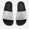 McQ Alexander McQueen Women's Chrissie Slide Sandals - Silver - Image 1