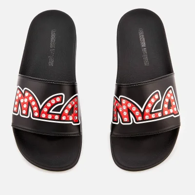 McQ Alexander McQueen Women's Chrissie Slide Sandals - Black/Silver Studs