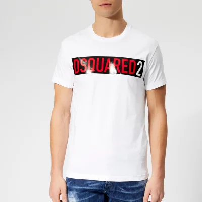 Dsquared2 Men's Box Print T-Shirt - White