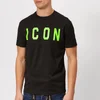 Dsquared2 Men's Icon Logo T-Shirt - Black Green - Image 1