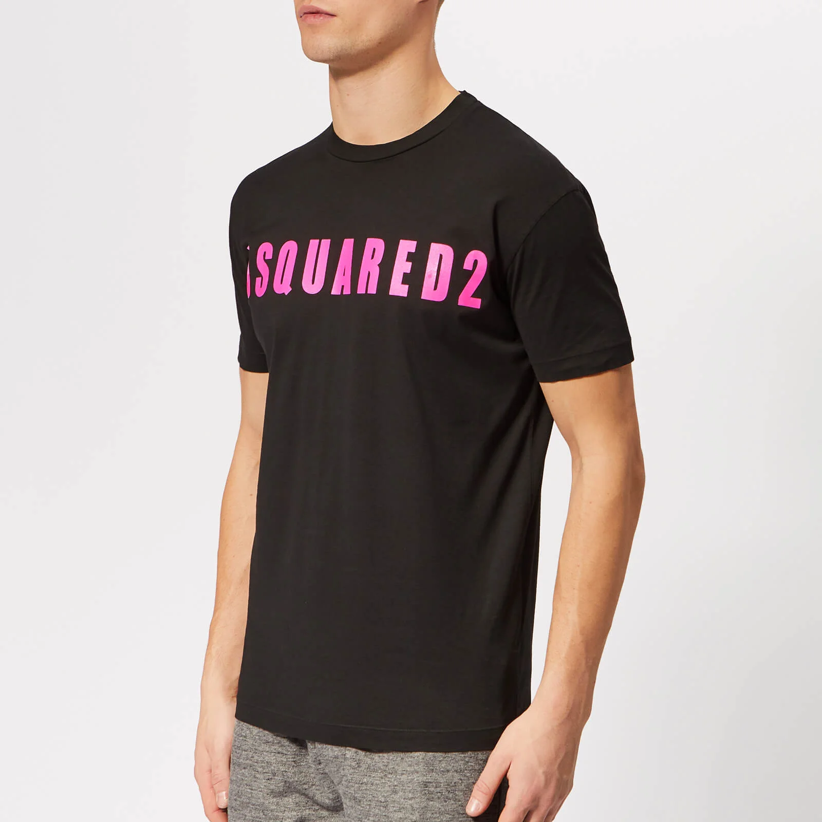 Dsquared2 Men's Acid Punk T-Shirt - Black Red Image 1