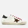 Golden Goose Women's Superstar Leather Trainers - White/Black/Animalier - Image 1
