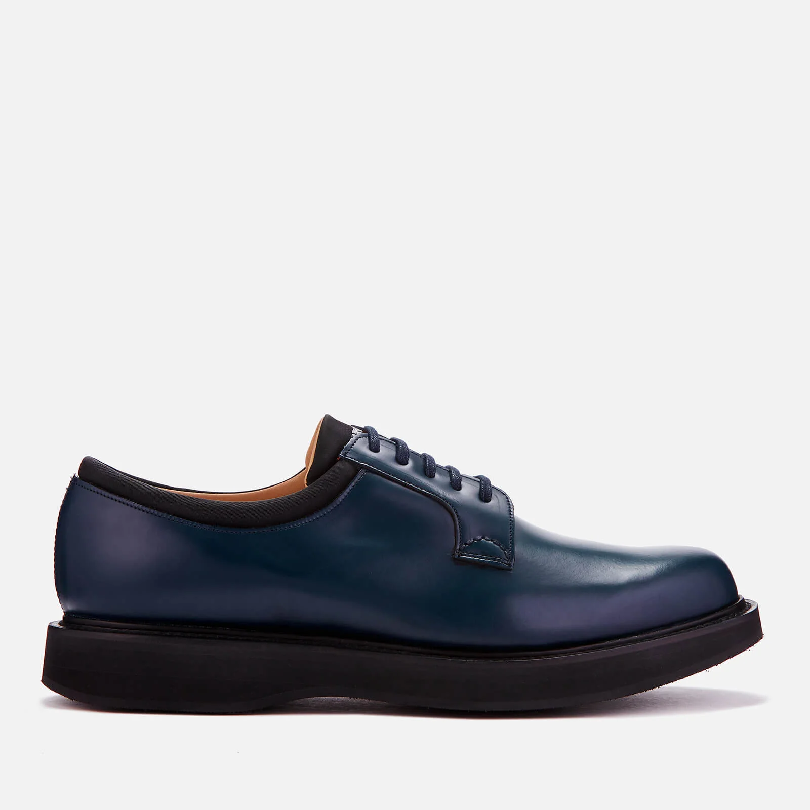 Church's Men's Brandon Leather Derby Shoes - Baltic Blue Image 1