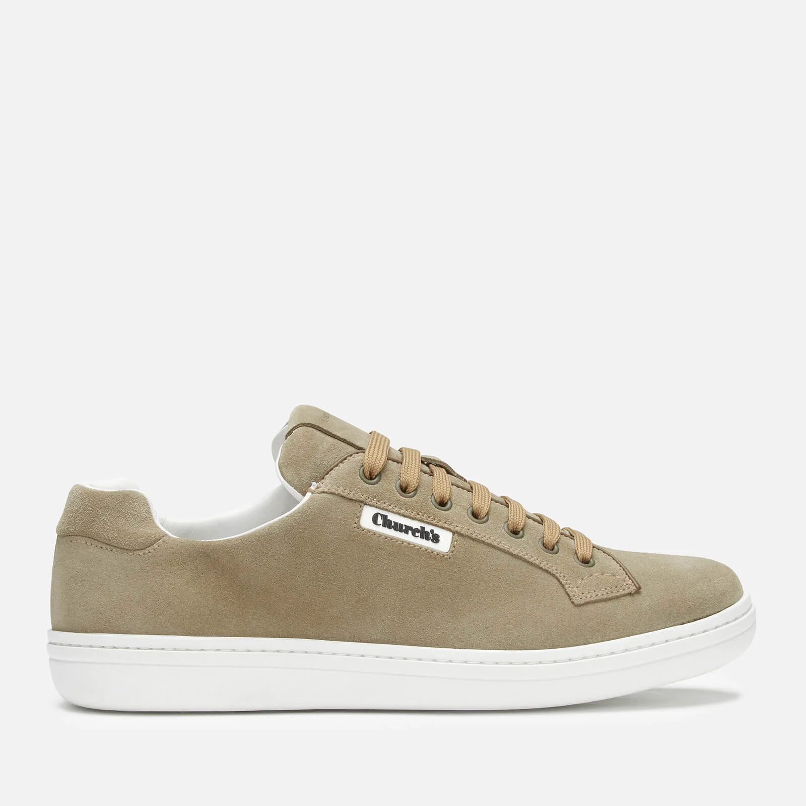 Church's Men's Mirfield 2 Suede Low Top Trainers - Stone Image 1