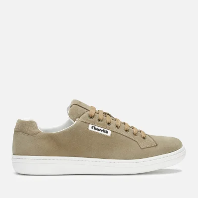 Church's Men's Mirfield 2 Suede Low Top Trainers - Stone