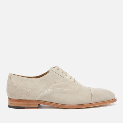 PS Paul Smith Men's Tompkins Suede Derby Shoes - Grey Beige