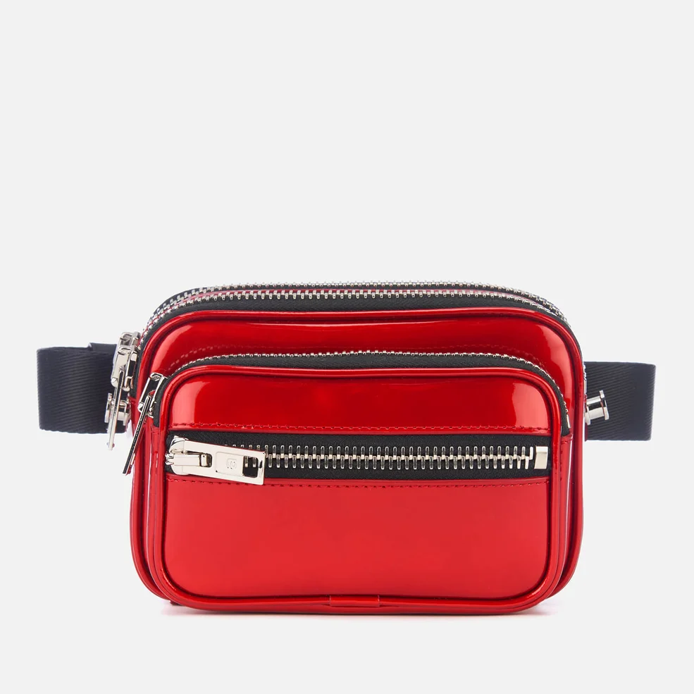 Alexander Wang Women's Attica Soft Patent Belt Bag - Red Image 1