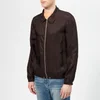 Helmut Lang Men's Zip Shirt Jacket - Chocolate - Image 1