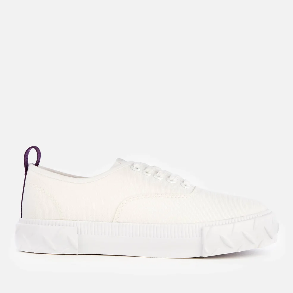 Eytys Viper Canvas Low Top Trainers - White Image 1
