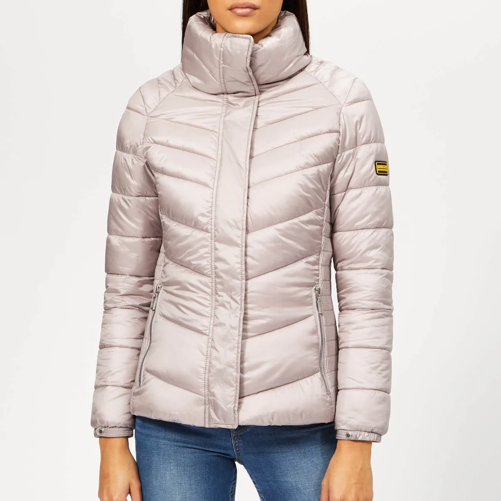 Barbour International Women's Camier Quilted Coat - Amethyst Image 1