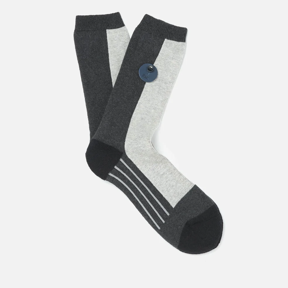 Folk Men's Block Socks - Black Image 1