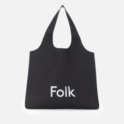 Folk Men's Tote Bag - Black