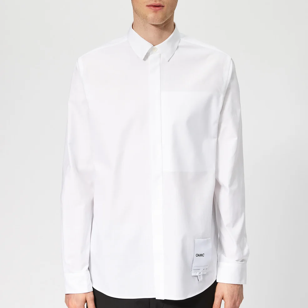 OAMC Men's Slice Shirt - White Image 1