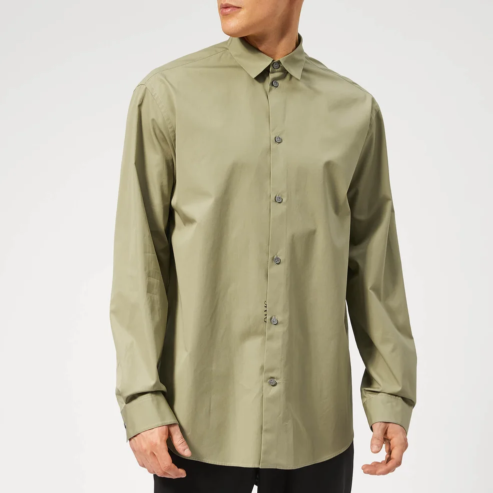 OAMC Men's Se Shirt - Light Pastel Green Image 1