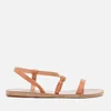 Ancient Greek Sandals Women's Niove Leather Barely There Sandals - Natural - Image 1