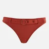 Solid & Striped Women's The Rachel Belt Riad Bottoms - Clay - Image 1