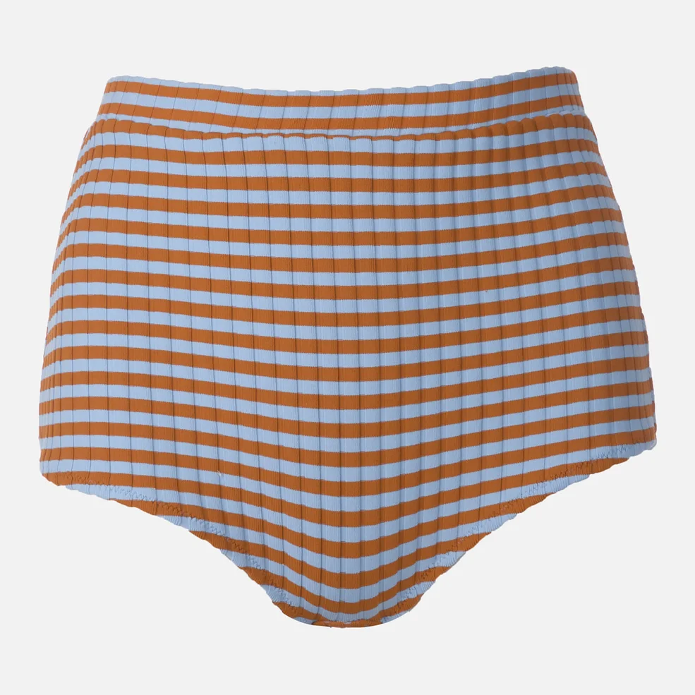 Solid & Striped Women's The Jamie Bottoms - Sky Clay Rib Image 1