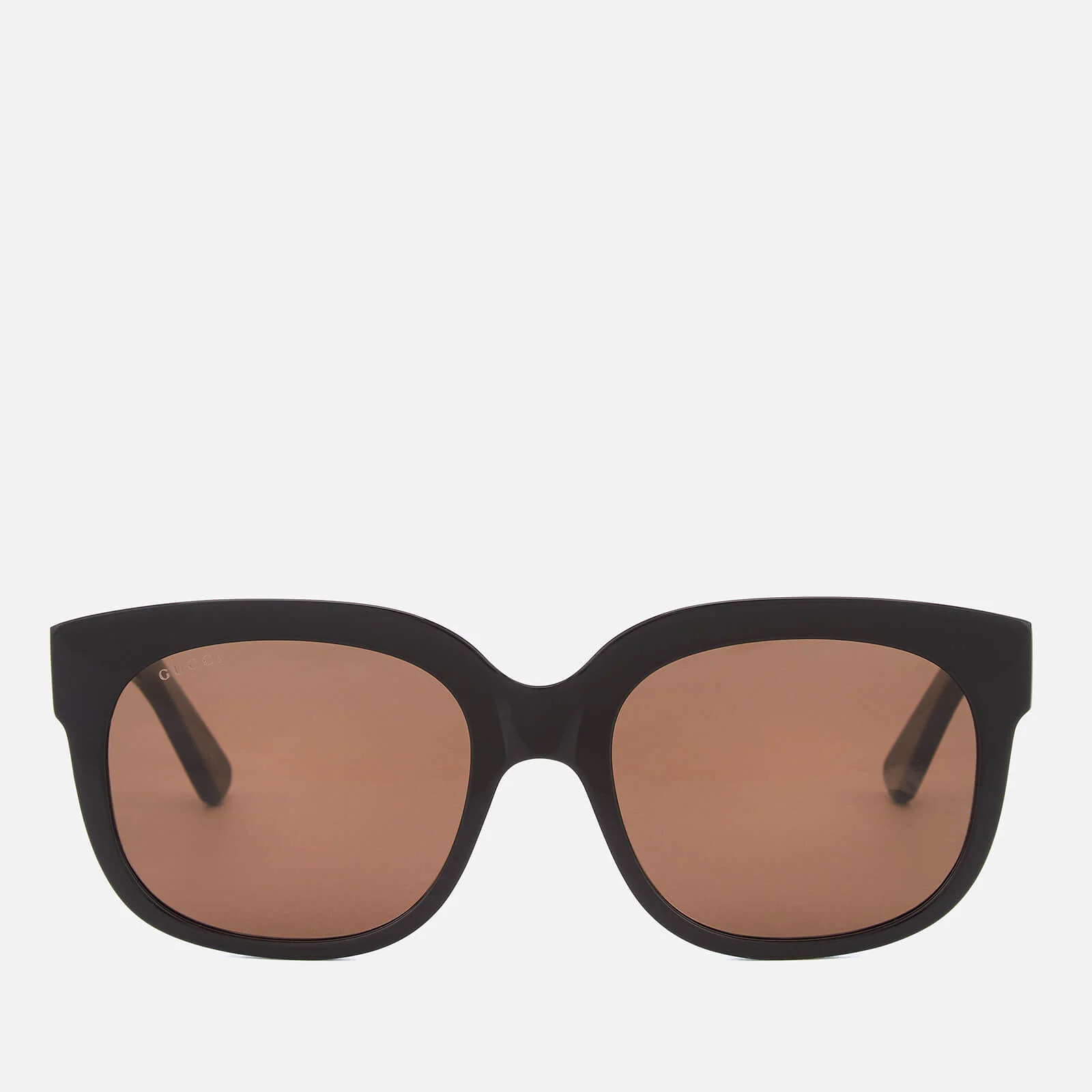 Gucci Women's Large Square Frame Sunglasses - Black Image 1
