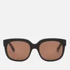 Gucci Women's Large Square Frame Sunglasses - Black - Image 1