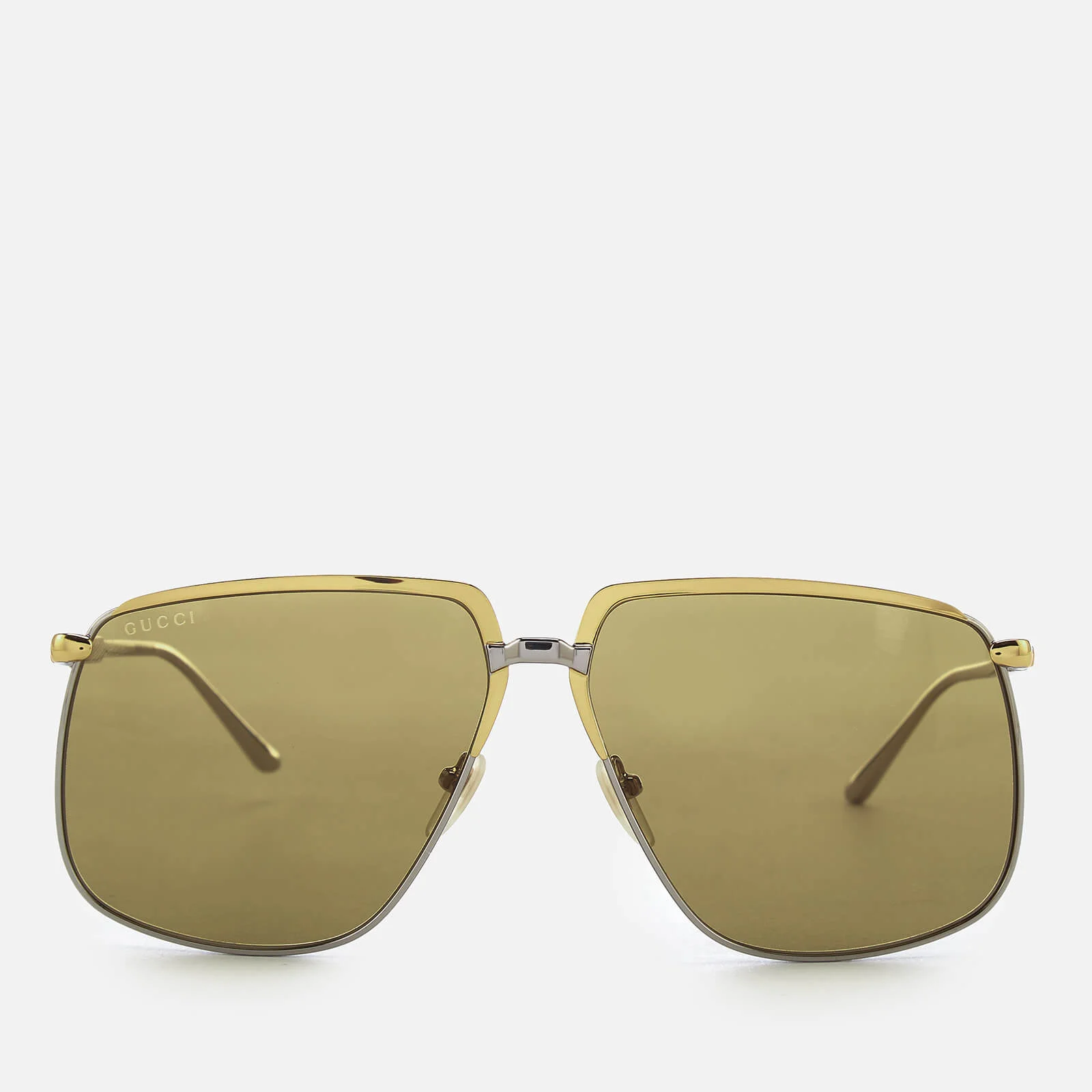 Gucci Women's Aviator Metal Frame Sunglasses - Gold Image 1