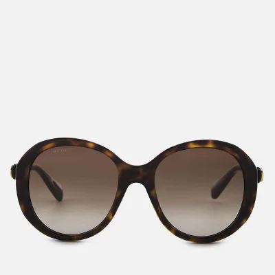 Gucci Women's Oversized Round Frame Sunglasses - Brown