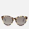 Gucci Women's Oval Tortoiseshell Sunglasses - Brown - Image 1