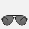 Gucci Men's Aviator Style Sunglasses - Black - Image 1