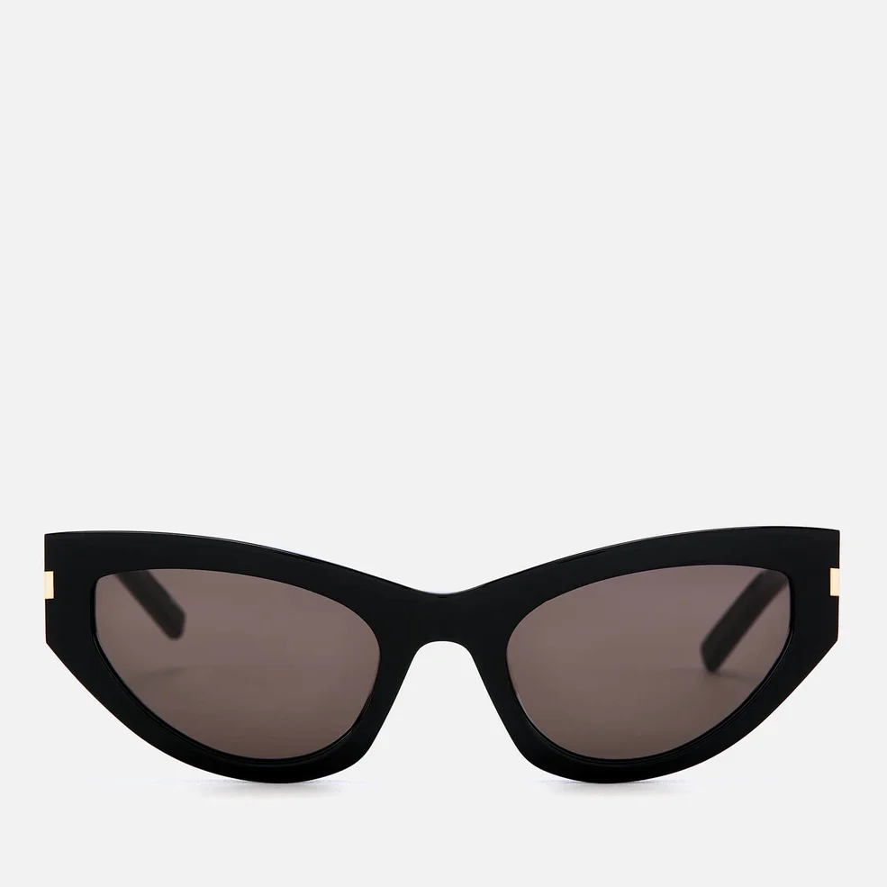 Saint Laurent Women's Grace Acetate Sunglasses - Black Image 1