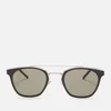 Saint Laurent Aviator Style Sunglasses - Silver - Image 1