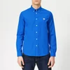 KENZO Men's Casual Fit Poplin Shirt - Cobalt - Image 1