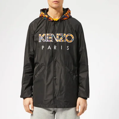 KENZO Men's Logo Coat - Black