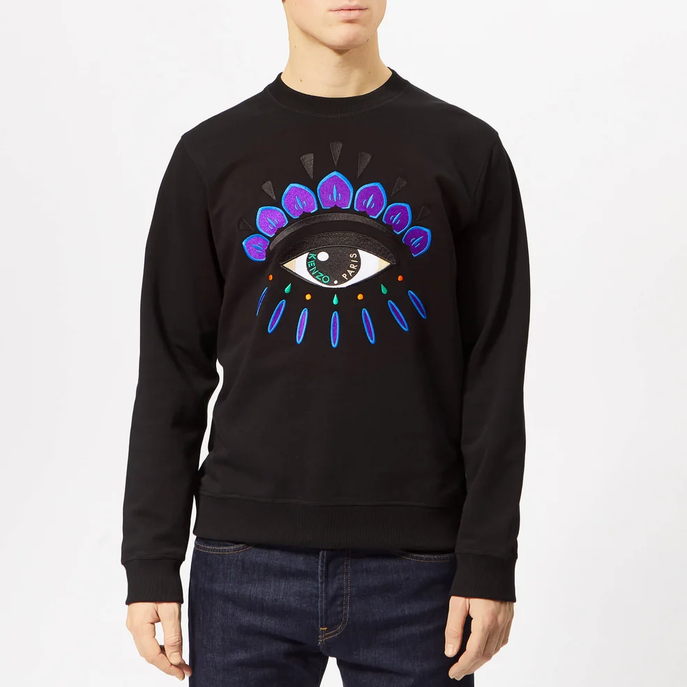 KENZO Men's Icon Eye Sweatshirt - Black Image 1
