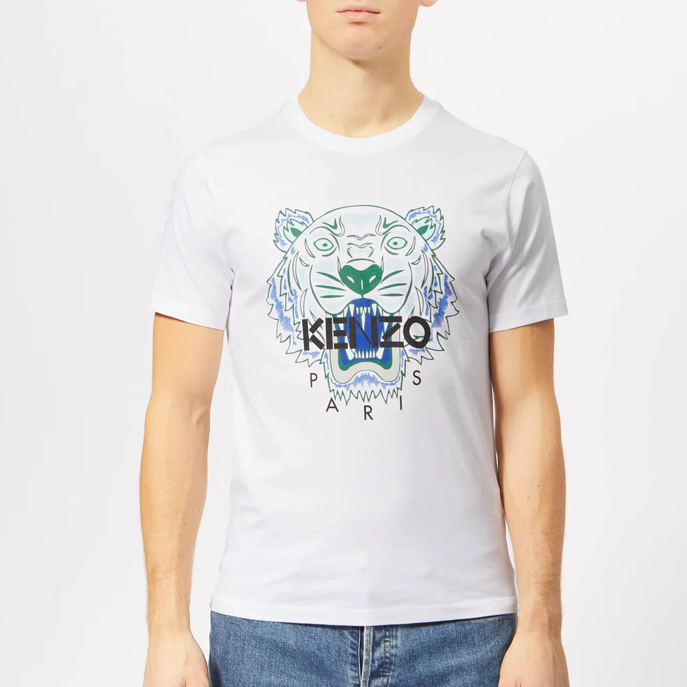 KENZO Men's Icon T-Shirt - White Image 1