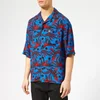 KENZO Men's Phoenix Print Viscose Shirt - Blue - Image 1