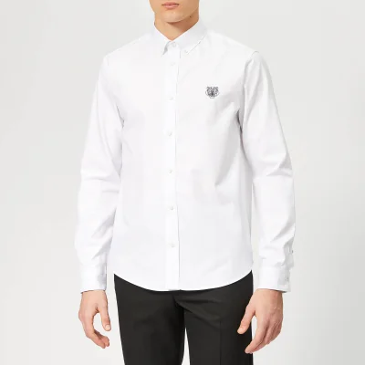 KENZO Men's Tiger Logo Shirt - White