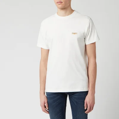Nudie Jeans Men's Daniel Logo T-Shirt - Off White