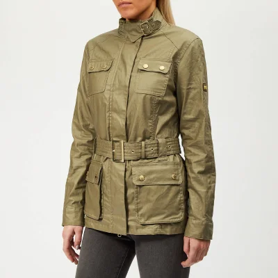 Barbour International Women's Bearings Casual Jacket - Light Army Green
