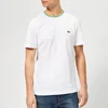 Lacoste Men's Contrast Collar T-Shirt - White - Image 1