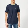 Lacoste Men's Contrast Collar T-Shirt - Navy - Image 1