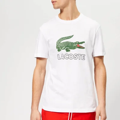 Lacoste Men's Large Logo T-Shirt - White