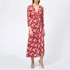 RIXO Women's Katie Diana Floral Maxi Dress - Red - Image 1