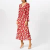 RIXO Women's Coleen Diana Floral Dress - Red - Image 1