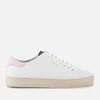 Axel Arigato Women's Clean 90 Leather Trainers - White/Light Pink - Image 1