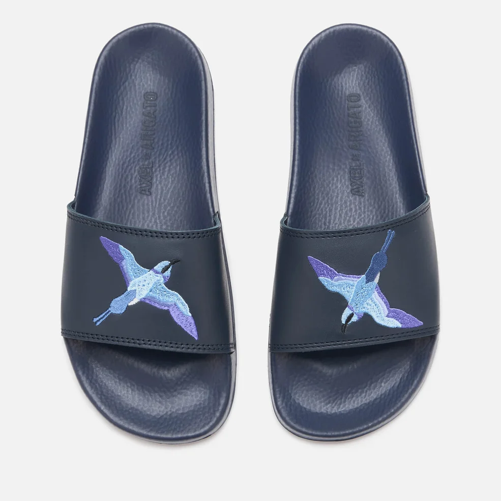 Axel Arigato Women's Slide Sandals - Navy Image 1