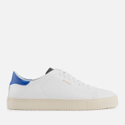 Axel Arigato Men's Clean 90 Leather Trainers - White/Blue