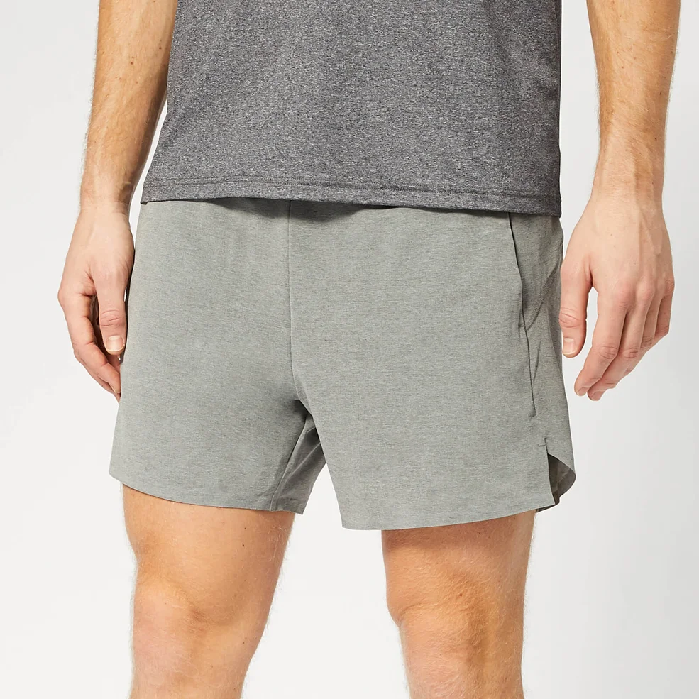 LNDR Men's Run Shorts - Grey Marl Image 1