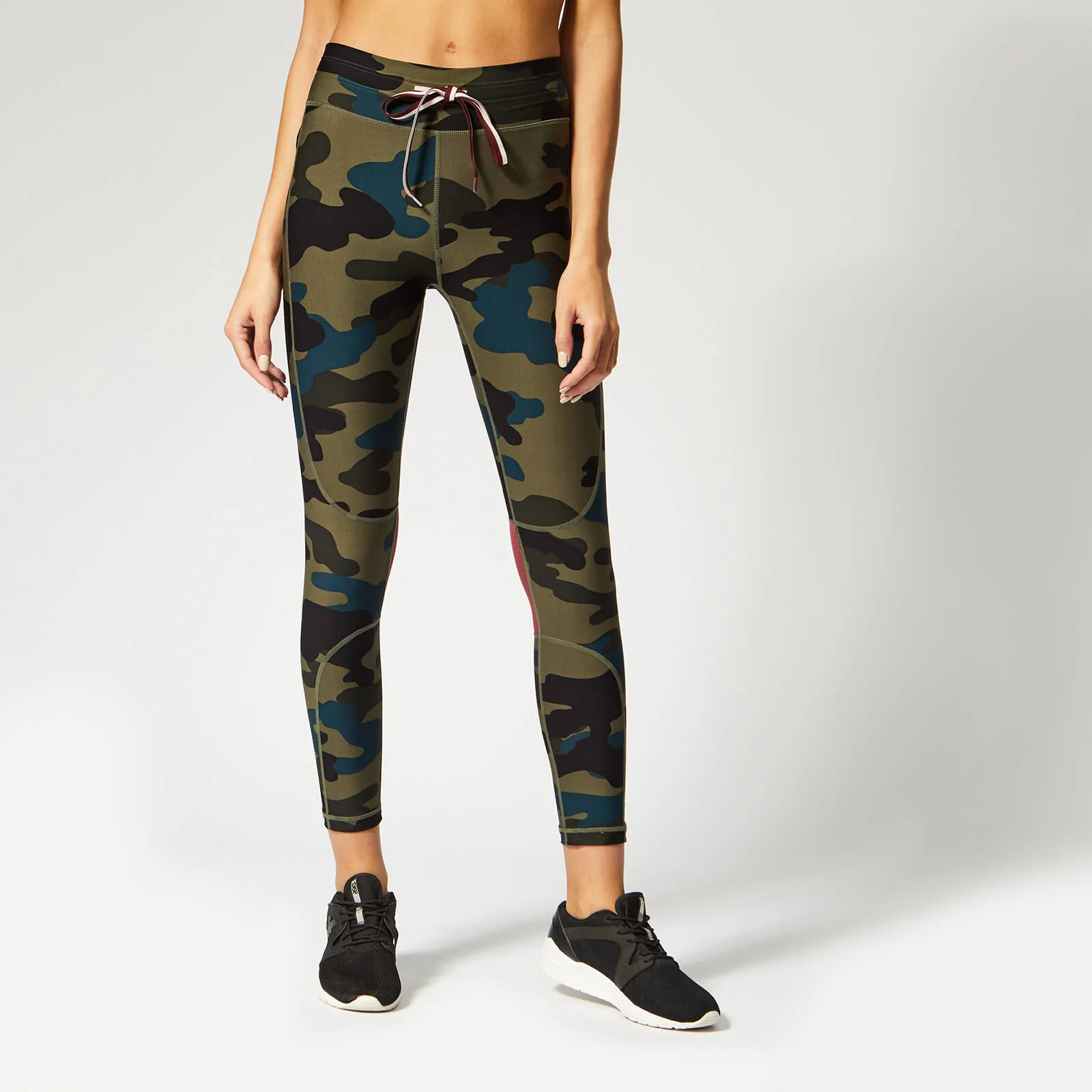 The Upside Women's Army Camo Midi Pants - Army Camo Image 1