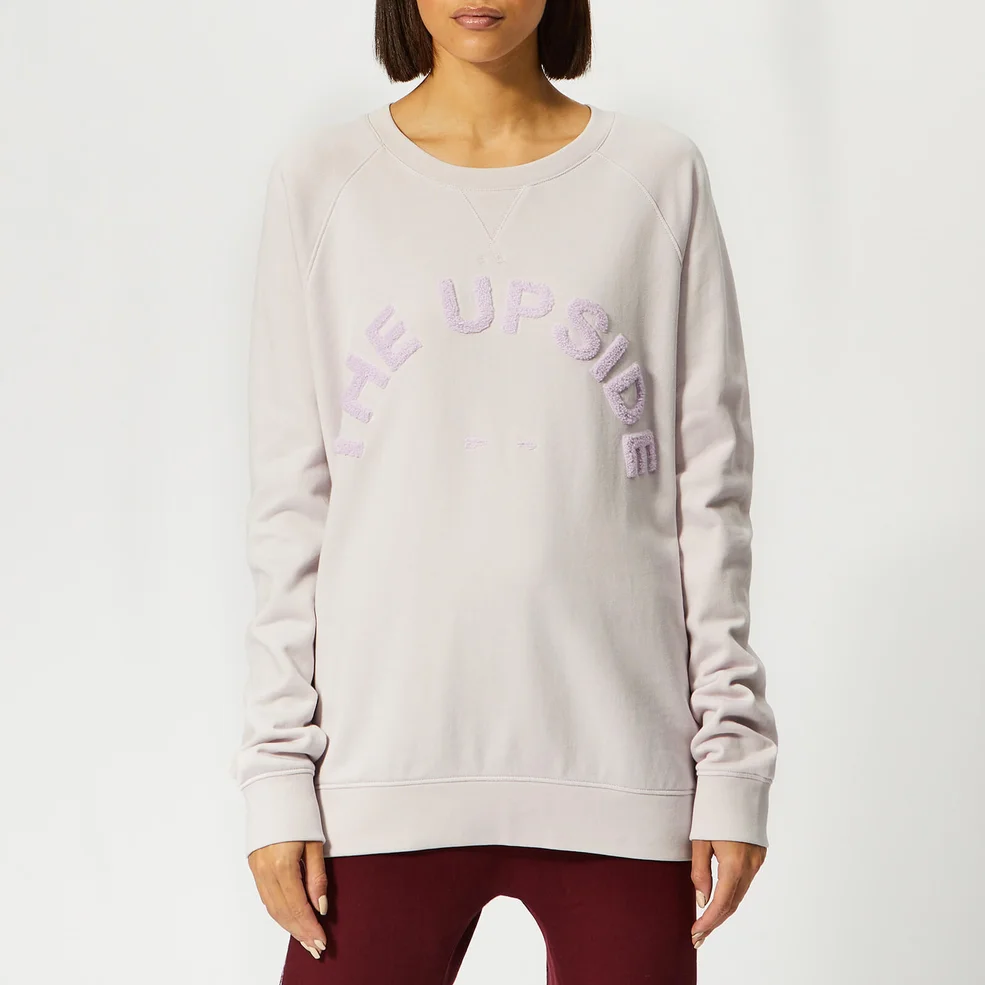 The Upside Women's Sid Crew Neck Sweatshirt - Lilac Image 1