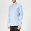 Maison Margiela Men's Slim Fit Garment Dyed Shirt - Light Blue - Image 1